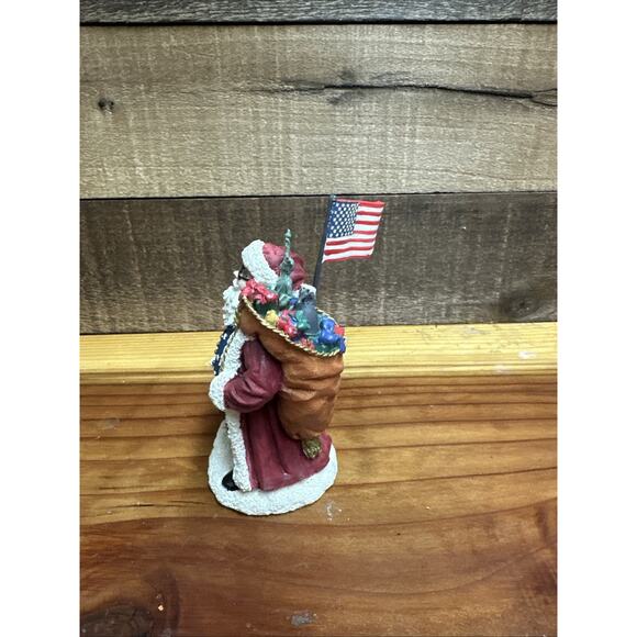 Vintage International Santa Claus Collection Patriotic American Santa In Box - Picture 4 of 7